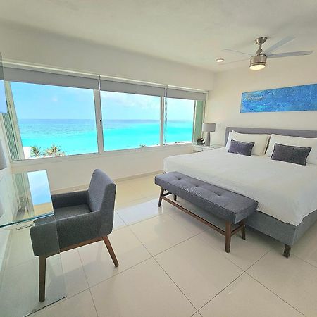 Ocean View Three Bedroom, Three Story Penthouse By The Beach Cancún Zewnętrze zdjęcie