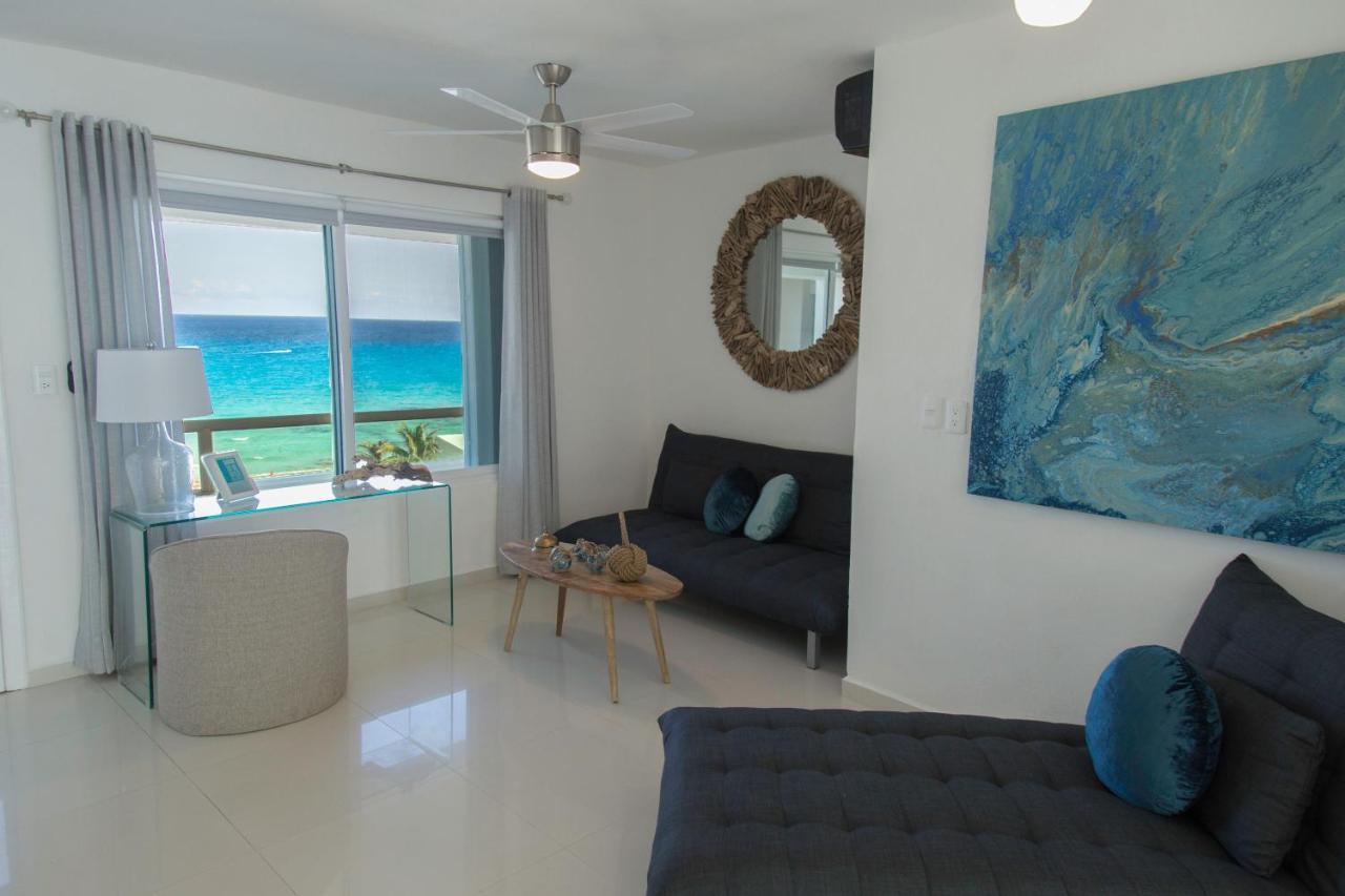 Ocean View Three Bedroom, Three Story Penthouse By The Beach Cancún Zewnętrze zdjęcie