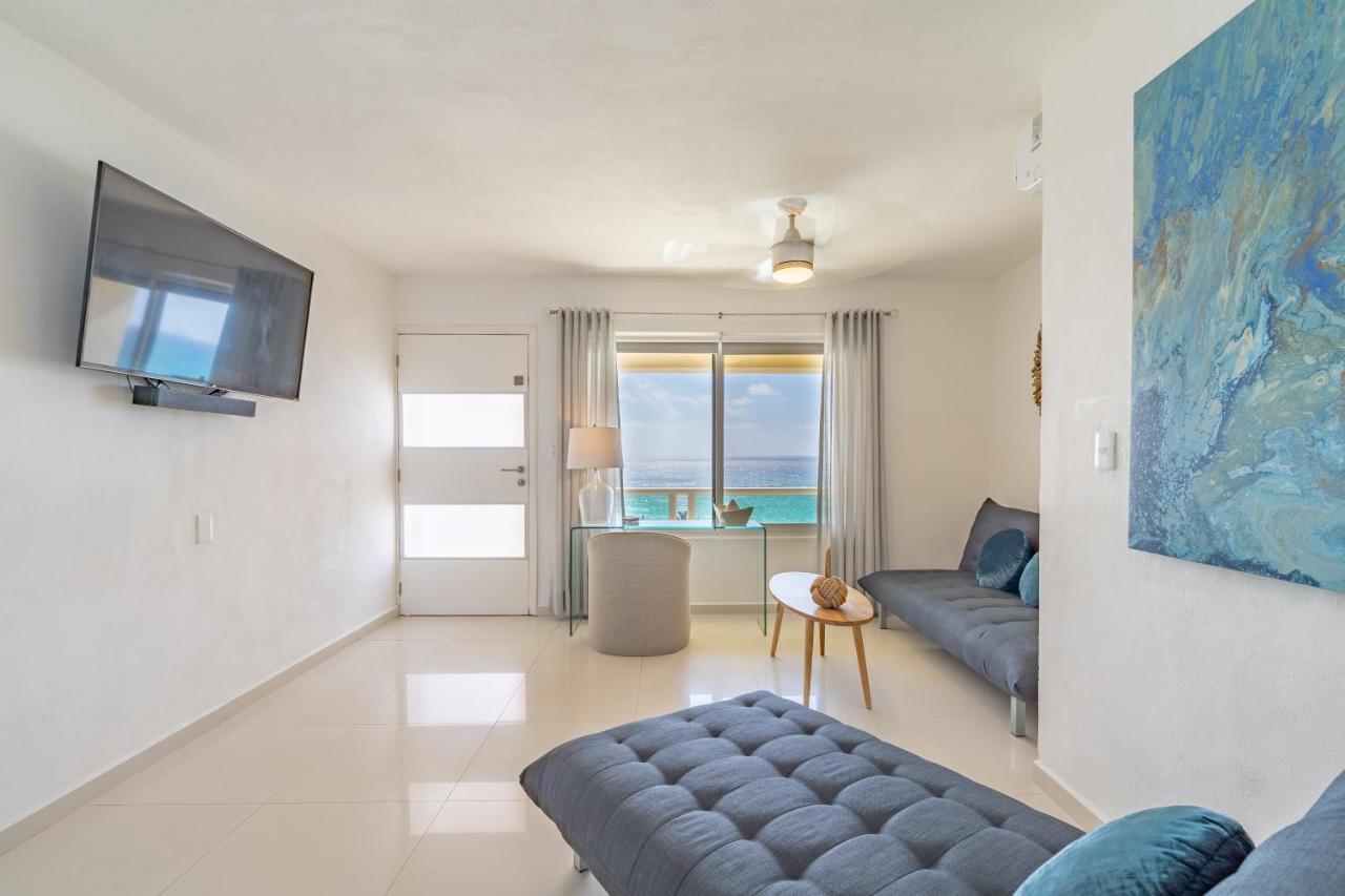 Ocean View Three Bedroom, Three Story Penthouse By The Beach Cancún Zewnętrze zdjęcie